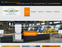 Tablet Screenshot of insisac.es